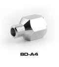 Adapter do gwintów 1/8" a 1/4"