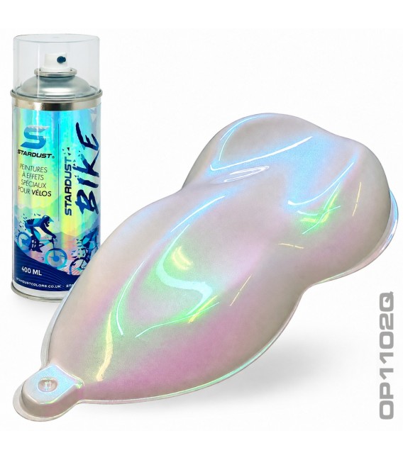 Farba rowerowa w sprayu z efektem perłowym OPAL - 11 opalizujących odcieni Stardust Bike