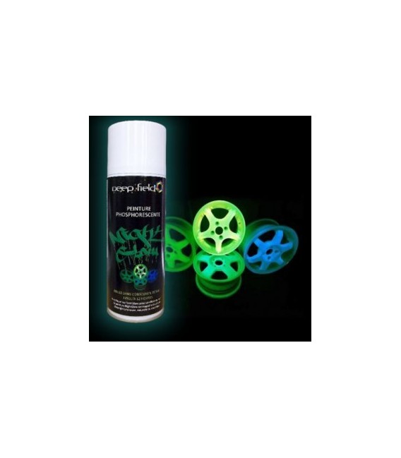 Peinture phosphorescente Turquoise en Aerosol 280ml