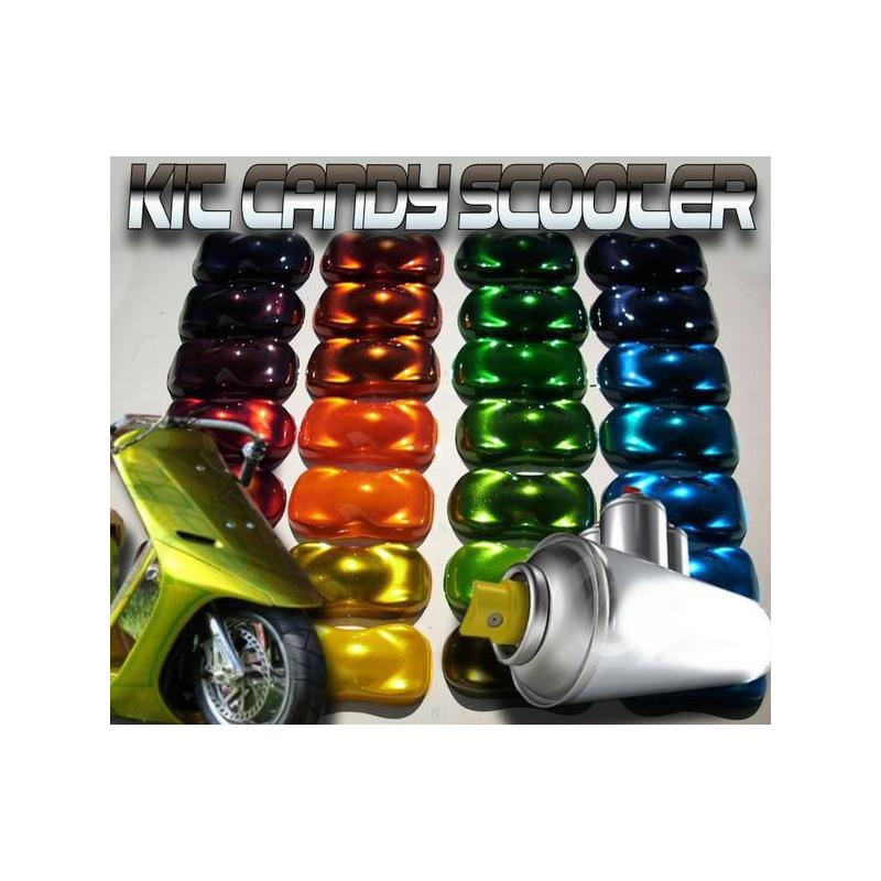 Zestaw do malowania motocykli - farba Candy 