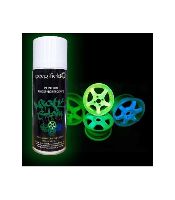 Peinture phosphorescente VERTE en Aerosol 280ml