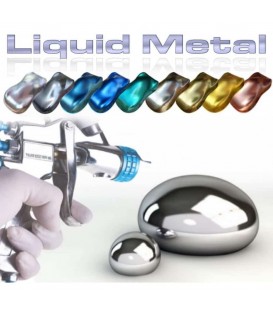 Lakier płynny metaliczny – efekt polerowanego metalu