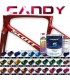 Kompletny zestaw lakierów Candy do rowerów