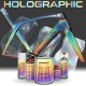 Kompletny zestaw lakieru holograficznego do roweru
