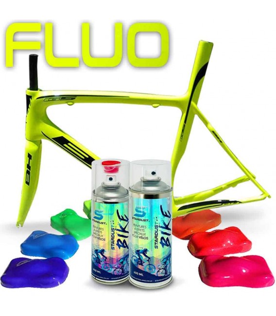 Fluorescencyjna farba w sprayu Stardust Bike - 12 odcieni