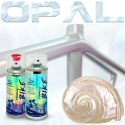 Farba rowerowa w sprayu z efektem perłowym OPAL - 11 opalizujących odcieni Stardust Bike