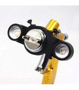 More about Lampa LED PHOTON do pistoletu lakierniczego – Możliwość dostosowania do wszystkich pistoletów lakierniczych