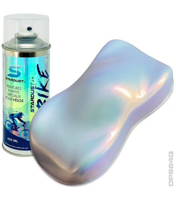 Farba rowerowa w sprayu z efektem perłowym OPAL - 11 opalizujących odcieni Stardust Bike