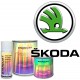 Farba samochodowa Skoda - Kod koloru samochodu na rozpuszczalnikiem lakierów bazowych