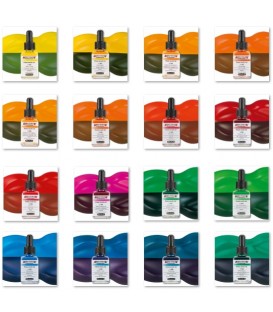 36 standardowych kolorów Schmincke Aero Color 28ml