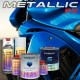 Zestaw do motocykli - lakiery Metaliczne