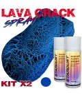 Zestaw farb z efektem spękań z dwoma puszkami aerozolu 400 ml – LavaCrack