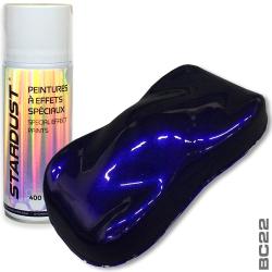 Kit peinture scooter Diamant bleu nuit