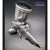 W71 400ml 1,3mm 360° obrotowy kubek pistolet natryskowy do farby