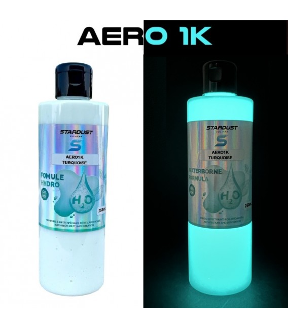 Peinture photoluminescente pour aérographe AQUA