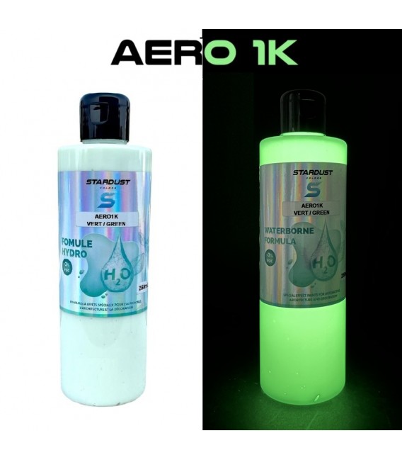 Peinture photoluminescente pour aérographe AQUA