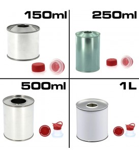 Metalowe puszki cylindryczne do farb 150ml-250ml-500ml-1L