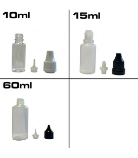 More about Miniaturowa plastikowa butelka 10 ml, 15 ml lub 60 ml