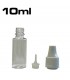 Miniaturowa plastikowa butelka 10 ml, 15 ml lub 60 ml