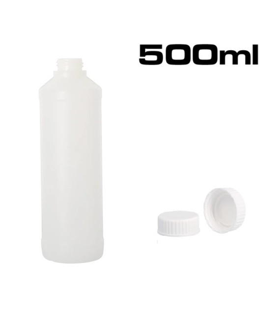 Puszki i butelki plastikowe o pojemności od 50ml do 1 litra