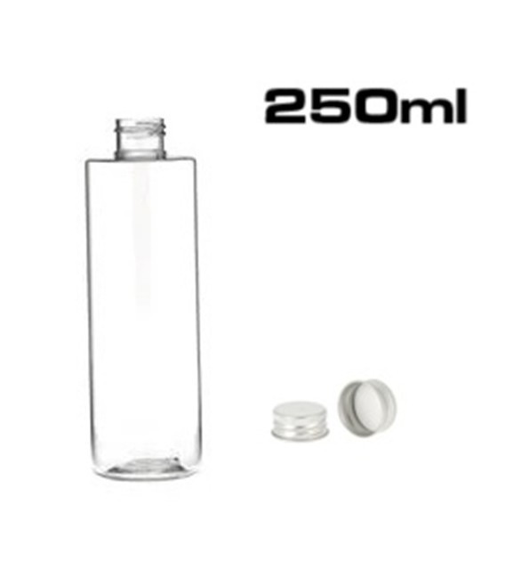 Puszki i butelki plastikowe o pojemności od 50ml do 1 litra