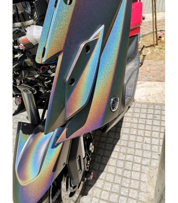 Kompletny zestaw do natrysku farby pryzmatycznej – efekt holograficzny do skuterów