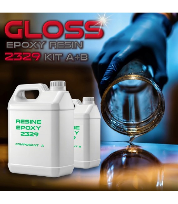 Bezbarwny lakier epoksydowy – wysoka grubość