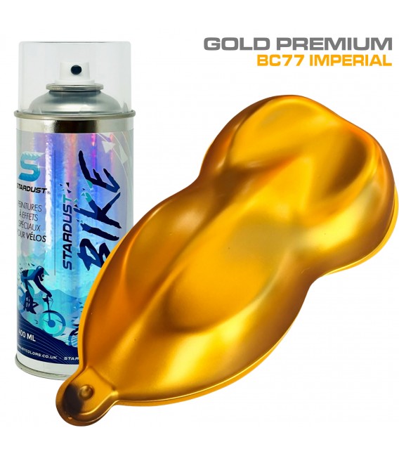 metaliczny lakier do rowerów w sprayu - Stardust Bike 32 odcienie