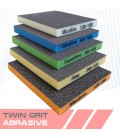 Dwustronne gąbki ścierne TWIN GRIT – 5 ziarnistości szlifierskich