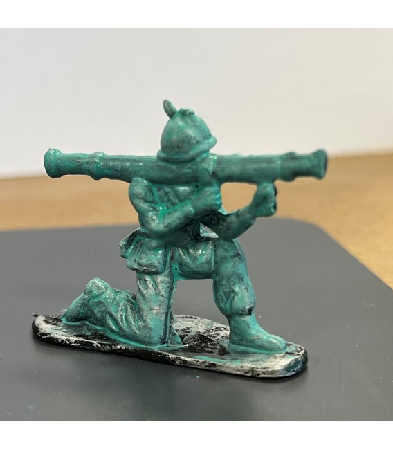 farba brązowa z efektem patyny -  kompletny zestaw akrylowy