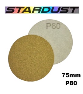 Tarcze ścierne z systemem samoprzylepnym 75 mm – ziarnistość od P80 do P500 – opakowanie 10 lub 50 sztuk