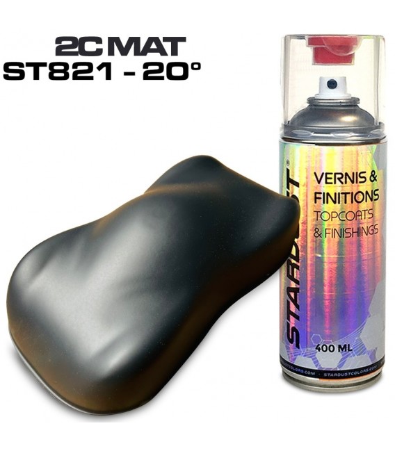 Dwuskładnikowy matowy lakier nawierzchniowy w aerozolu - 2 efekty matowe lub satynowe