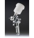 Mini pistolet HVLP 0,8mm chrom