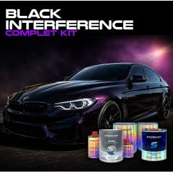Kompletny zestaw lakieru samochodowego efekt Black Interference
