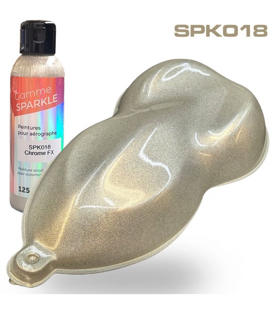 Farba metaliczna do aerografu SPARKLE