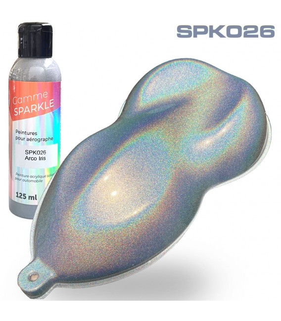 Peinture aérographe SPARKLE Color shift AQUA PINK 125ml