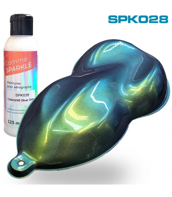 Peinture aérographe SPARKLE Color shift AQUA PINK 125ml
