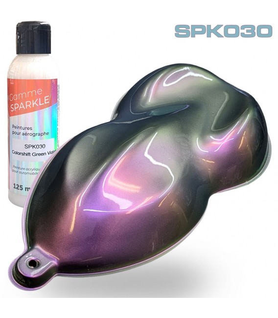 Peinture aérographe SPARKLE Color shift AQUA PINK 125ml