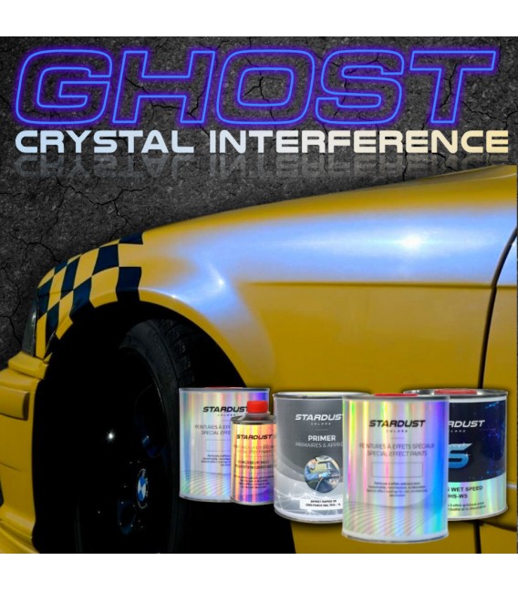 Zestaw do tunningu - kryształowy lakier GHOST interferencyjny