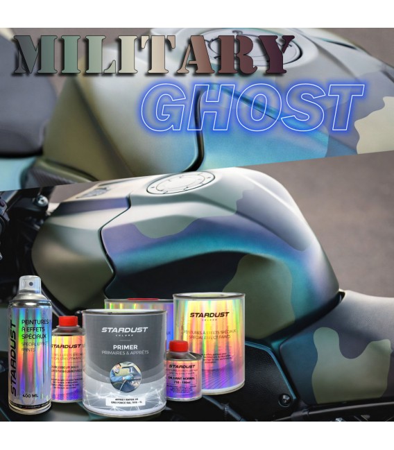 Zestaw do malowania motocykli w stylu MILITARY GHOST – 16 kombinacji
