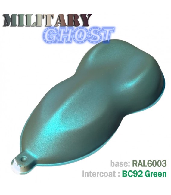 Zestaw do malowania samochodu w stylu MILITARY GHOST – 16 kombinacji