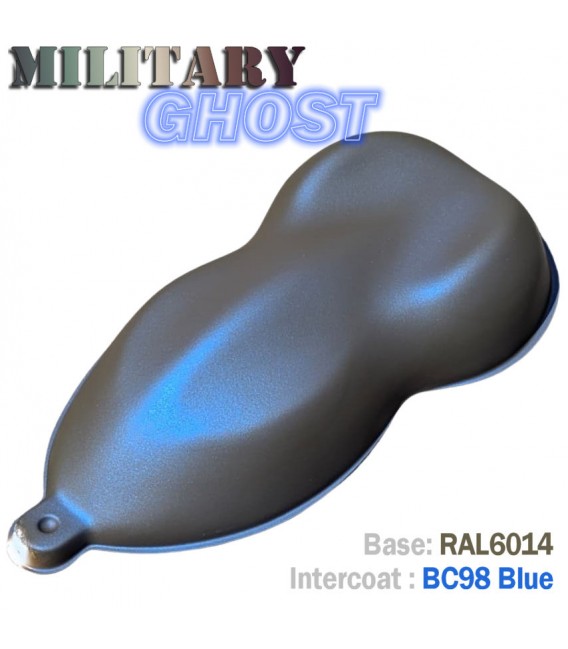 Zestaw do malowania samochodu w stylu MILITARY GHOST – 16 kombinacji