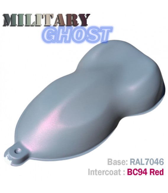 Zestaw do malowania samochodu w stylu MILITARY GHOST – 16 kombinacji