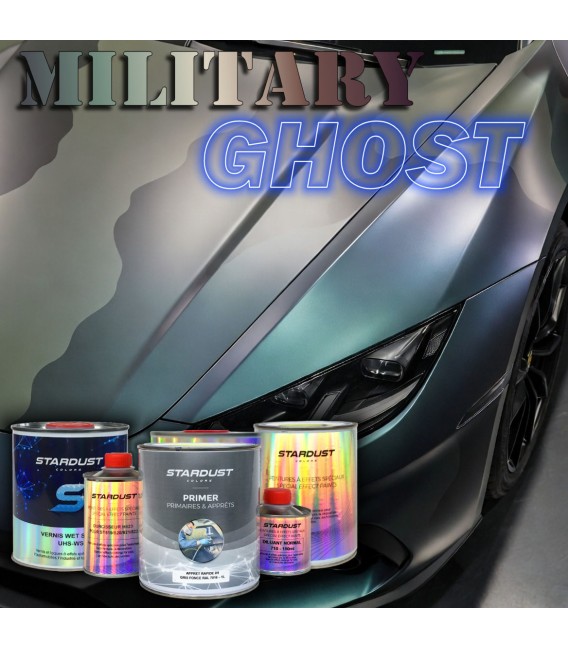 Zestaw do malowania samochodu w stylu MILITARY GHOST – 16 kombinacji