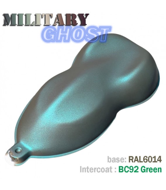 Zestaw do malowania rowerów w stylu MILITARY GHOST – 16 kombinacji