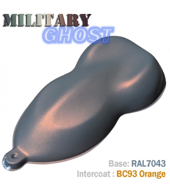 Zestaw do malowania rowerów w stylu MILITARY GHOST – 16 kombinacji