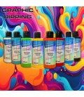 Dipping farby graficzne - 8 kolorów hydrograficznych