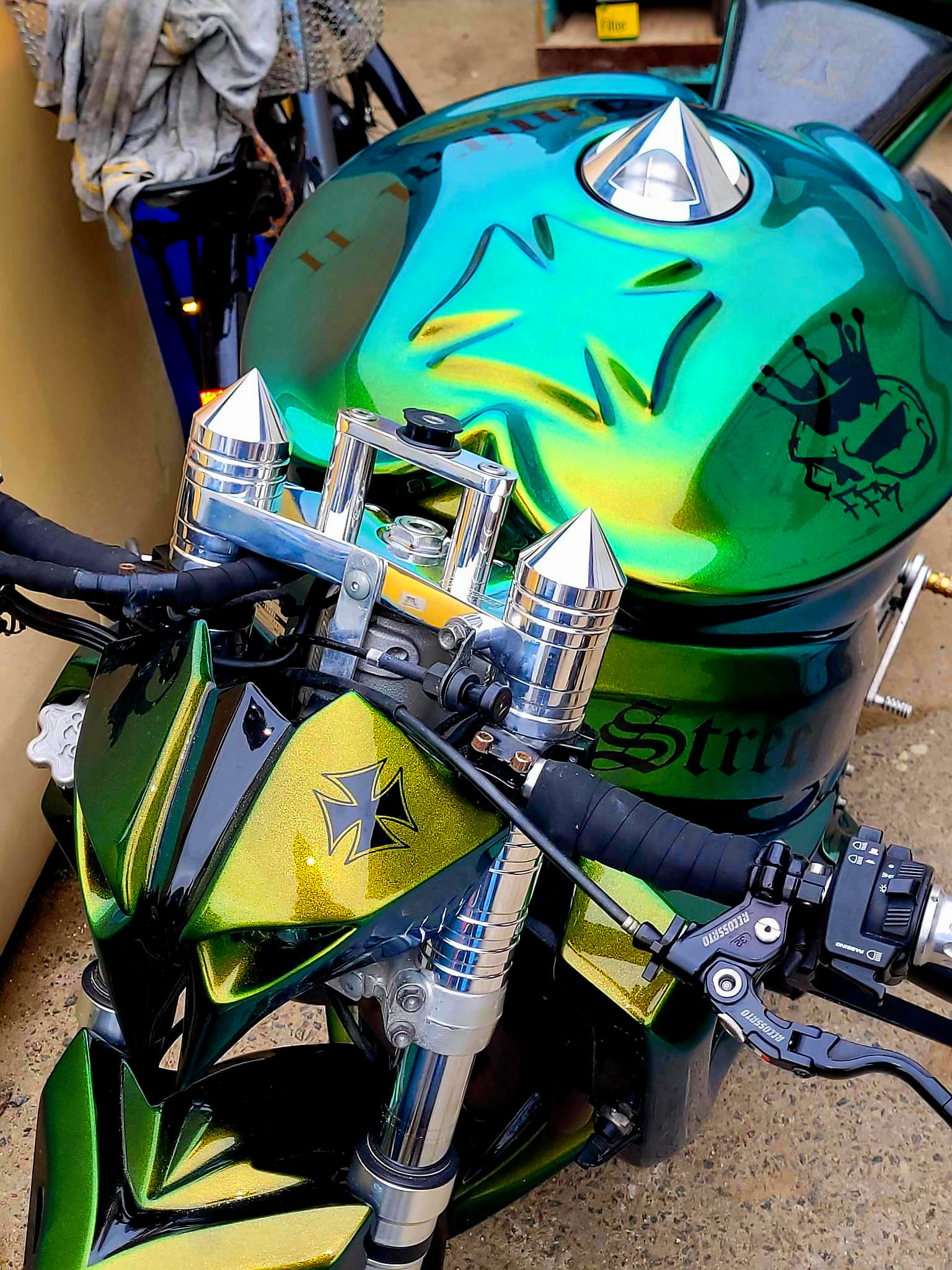 zestaw motocyklowy kameleon